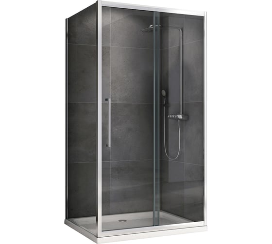 Изображение товара Душевой уголок ABBER Schwarzer Diamant AG30100H-S80
