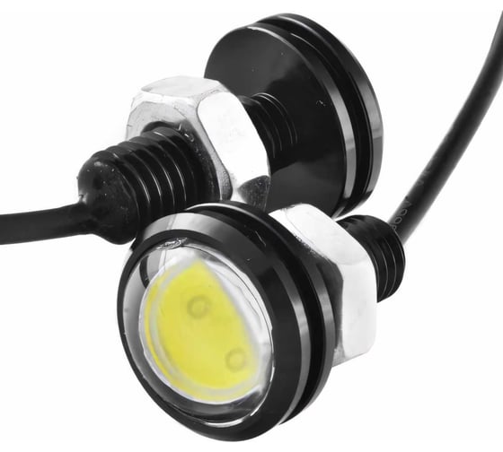 Изображение товара Лампа для комбинирования фонаря дневного ходового огня SKYWAY 1 сверхмощный диод, 1.5 W, белая, 2 штуки S08502003