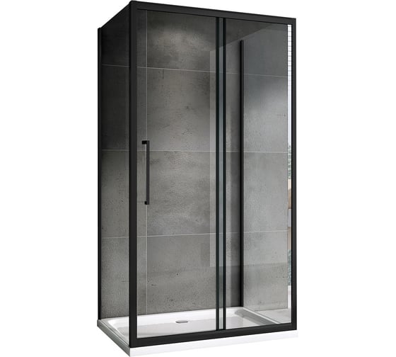 Изображение товара Душевой уголок ABBER Schwarzer Diamant AG30120BH-S85B-S85B