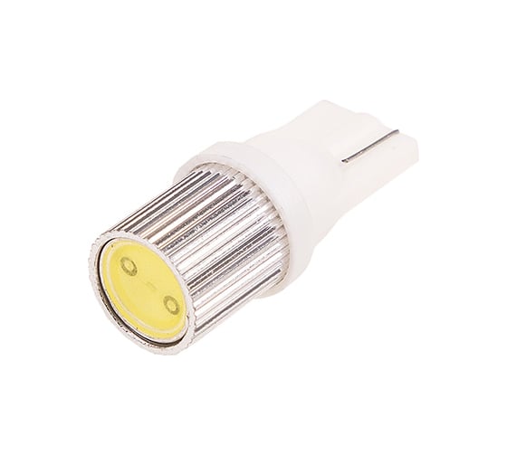 Изображение товара Автолампа диод SKYWAY T10, 12V, 1 SMD, блистер без цоколя, 1-контакт, белая, габариты, номер, салон S08201337