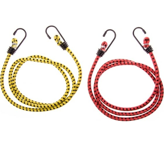 Изображение товара Резинка для крепления багажа SKYWAY 2шт, крючки металл S06001008