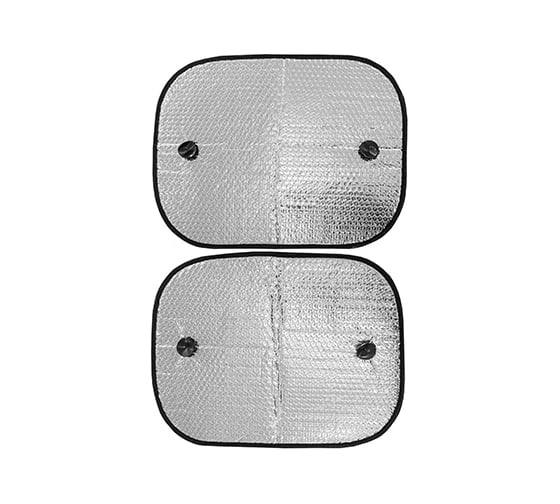 Изображение товара Шторка экран SKYWAY на присосках, фольга, на боковые стекла, 2 штуки S01202003