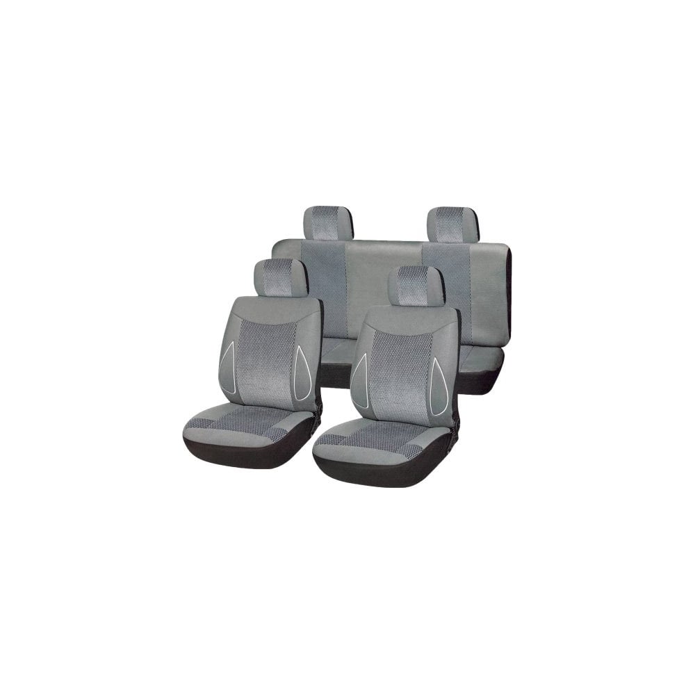 Чехлы на сиденья SKYWAY чехлы для сидений универсальные rs 4 на передние сиденья велюр серый