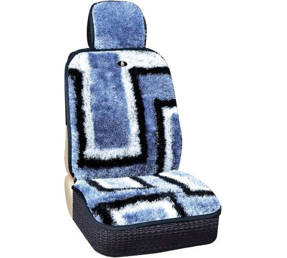 Изображение товара Чехлы на сиденья SKYWAY меховые, искусственный мутон, 5 предметов S03001080