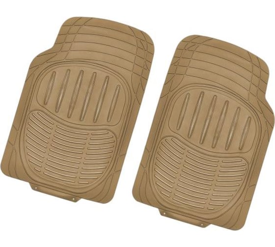 Изображение товара Коврик салона SKYWAY Hot-2 2 предмета, полиуретановый, бежевый S01701016