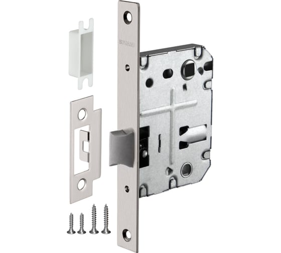 Изображение товара Врезная защелка Fuaro PLASTIC P72-50 SN матовый никель 33607