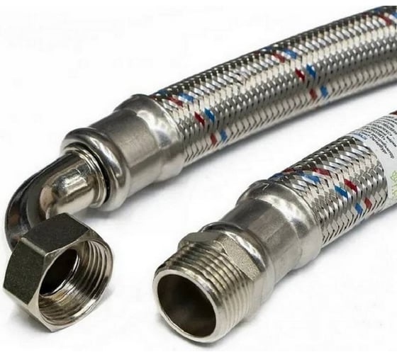 Изображение товара Подводка гибкая PROFLINE "гигант" 80 см.нерж. 1" вн угловая УТ-00044825