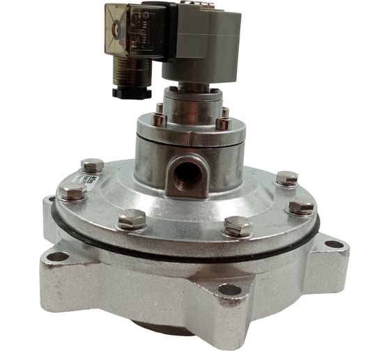 Изображение товара Импульсный электромагнитный клапан для рукавных фильтров Архимед ArTorq мембранного типа, встраиваемый в ресивер, диафрагма NBR, IK50V.220AC