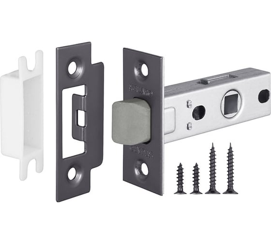 Изображение товара Врезная защелка Fuaro PLASTIC P12-45-25 GR графит 37513