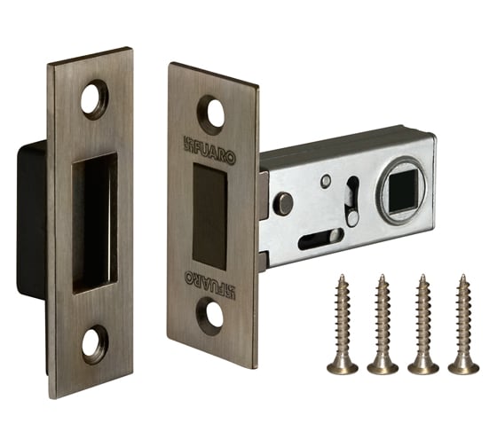 Изображение товара Врезная защелка Fuaro MAGNET M12-50-25 AB бронза 33657