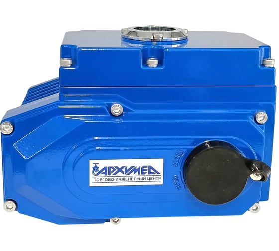 Изображение товара Электропривод четвертьоборотный Архимед в металлическом корпусе для управления арматурой, AR01E010.24/DC