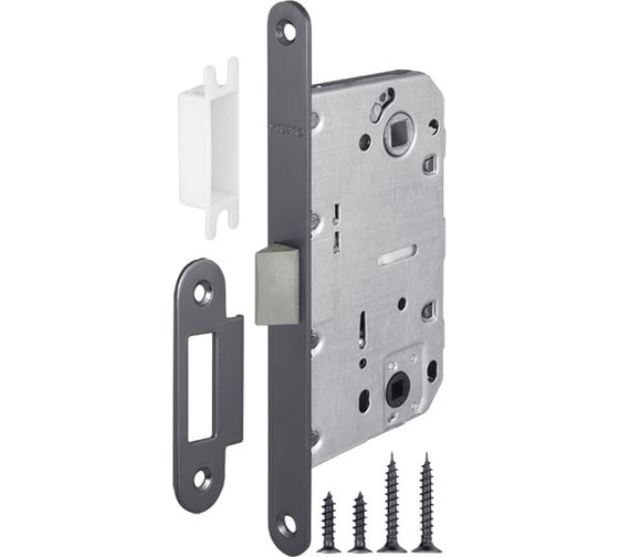 Изображение товара Врезная защелка Fuaro PLASTIC P96WC-50 GR графит 35475