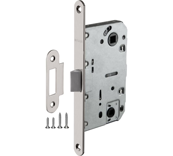 Изображение товара Врезная защелка Fuaro PLASTIC P96WC-50 SN мат. никель 33619