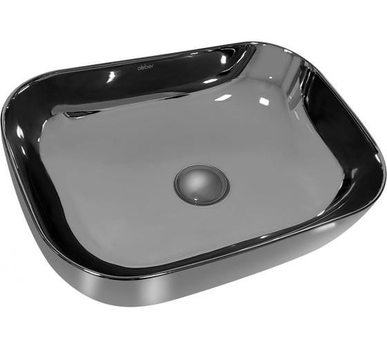 Изображение товара Накладная раковина ABBER Rechteck серебро AC2200GS