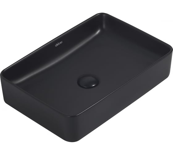 Изображение товара Накладная раковина ABBER Rechteck черная матовая AC2207MB