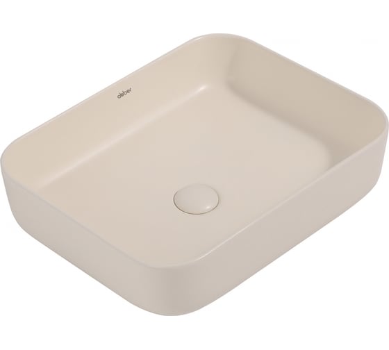Изображение товара Накладная раковина ABBER Rechteck светло-бежевая матовая AC2202MBE