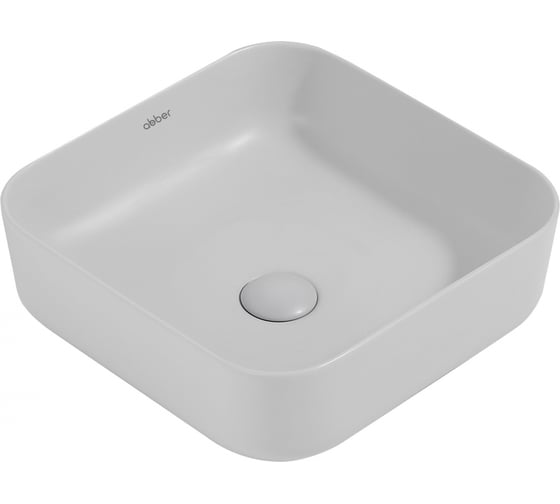 Изображение товара Накладная раковина ABBER Rechteck светло-серая матовая AC2211MLG