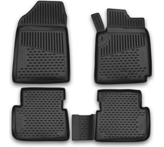 Изображение товара Коврики в салон Element Toyota Fielder E140, 2006-2012, без воздуховода, универсал, 4 шт. ELEMENT48102210k