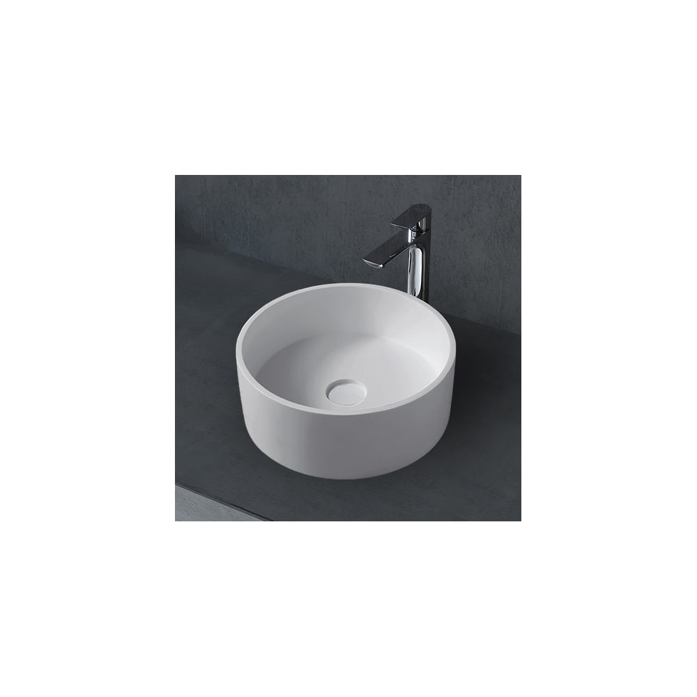 Изображение товара Накладная раковина ABBER Stein белая матовая AS2612