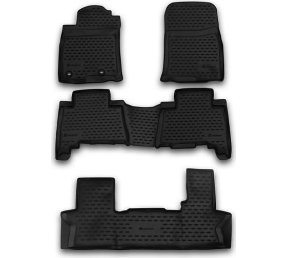 Изображение товара Коврики в салон Element Toyota Land Cruiser Prado 150, 2013-, 7 мест, 5 шт. NLC.48.76.210k