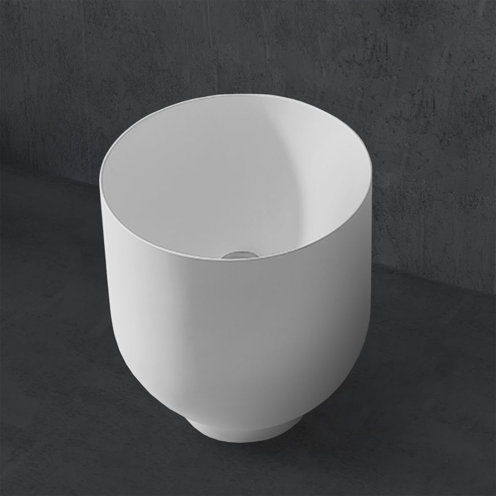 Изображение товара Накладная раковина ABBER Stein белая матовая AS2618