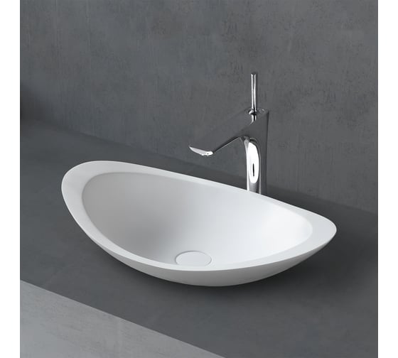 Изображение товара Накладная раковина ABBER Stein белая матовая AS2606