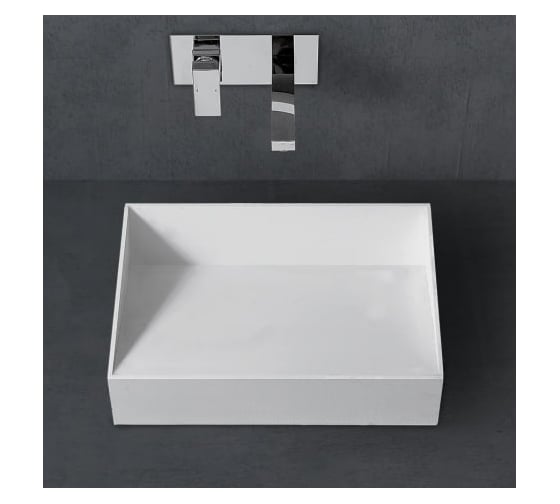 Изображение товара Накладная раковина ABBER Stein белая матовая AS2623