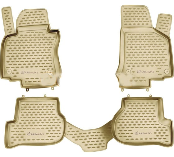 Изображение товара Коврики в салон Element Toyota Land Cruiser Prado, 01/2003-12/2009, 4 шт. NLC.48.01.212k