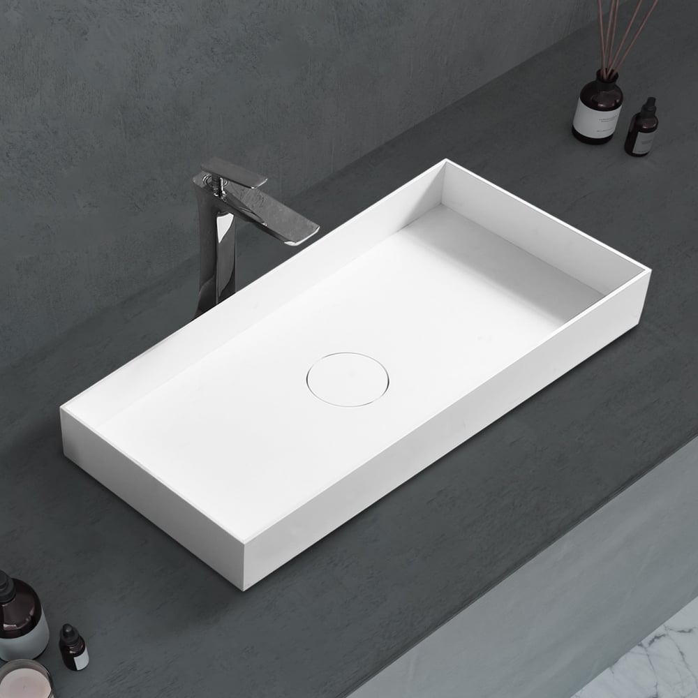 Изображение товара Накладная раковина ABBER Stein белая матовая AS2622