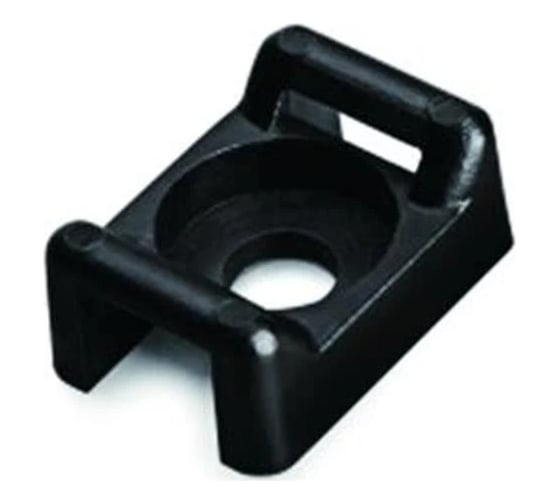 Изображение товара Площадка с монтажным отверстием HLT ПМО 15х10 мм, черный, 100 шт. 084-07-084