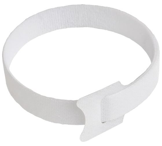 Изображение товара Хомуты-липучки HLT 16х210 мм, белый, 20 шт. 084-07-261