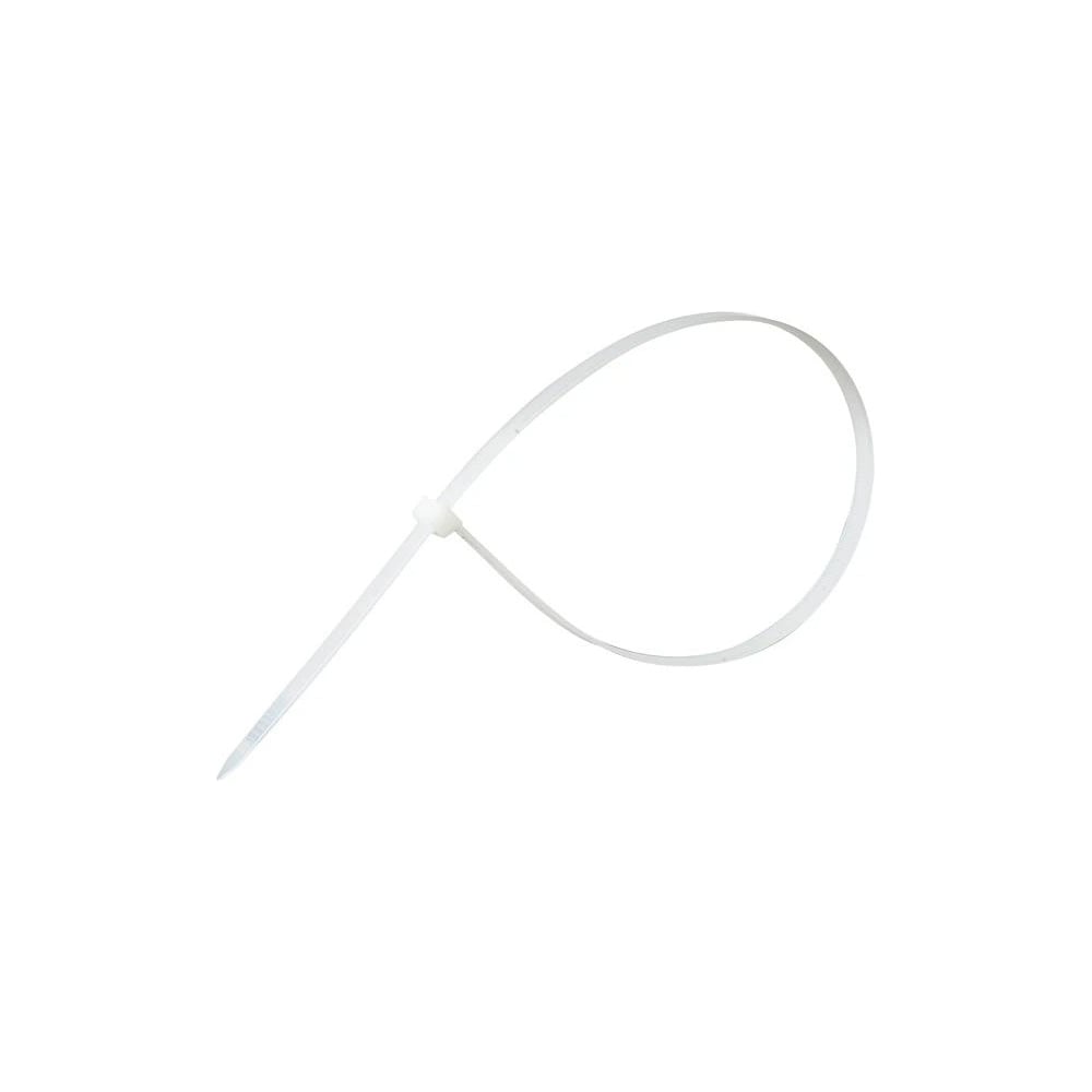 Изображение товара Хомуты HLT NCT 7. 2x400 мм, белые, 100 шт. - прочные и удобные для крепления