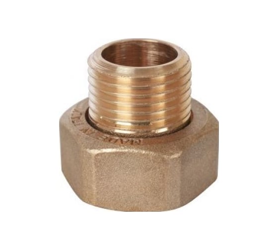 Изображение товара Штуцер с накидной гайкой STOUT под плоскую прокладку G 1M-G1 1/4RN SVM-0071-002532 RG008TIK5BGTRK