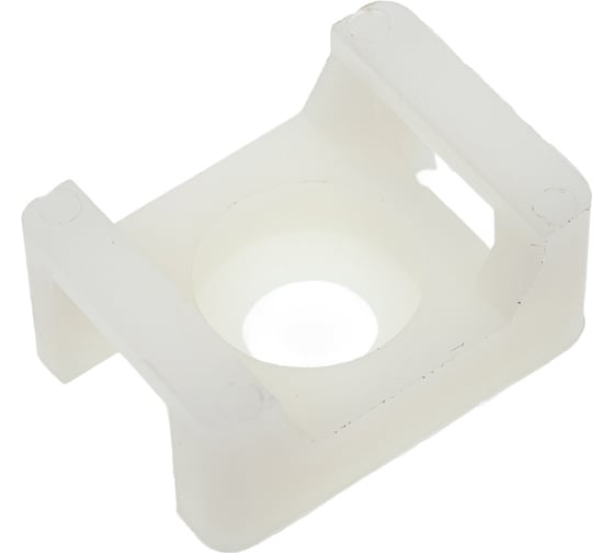 Изображение товара Площадка с монтажным отверстием HLT ПМО 23х16 мм, белый, 100 шт. 084-07-082