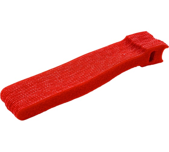 Изображение товара Хомуты-липучки HLT 12х135 мм, красный, 20 шт. 084-07-266