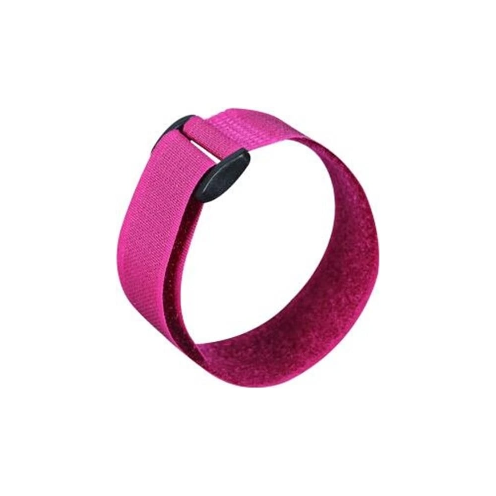 Изображение товара Хомуты-липучки с пластиковой пряжкой 20х450 мм, красные, 20 шт.