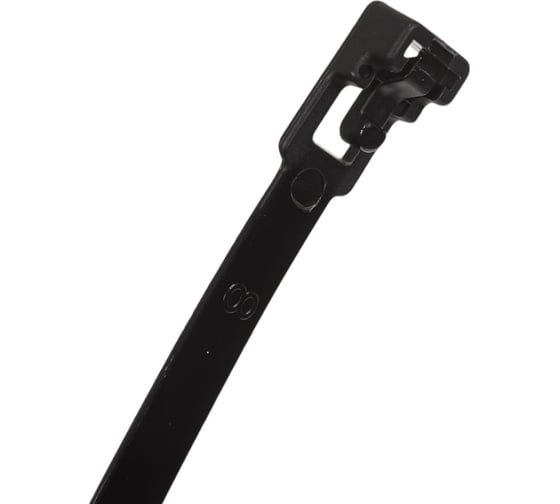 Изображение товара Кабельная стяжка HLT разъёмная, 7,5x200 мм, чёрная, 100 шт. 084-07-31