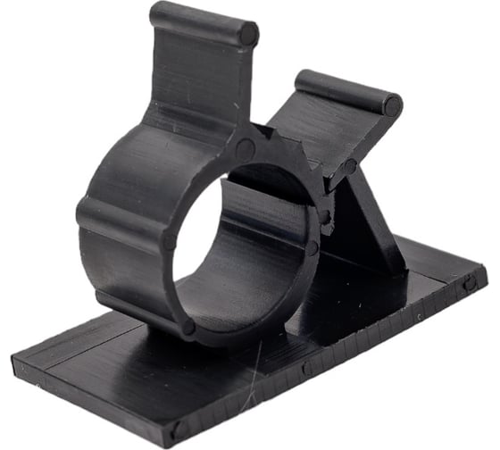 Изображение товара Самоклеящиеся площадки под хомуты HLT ПСК-2 черный, 100 шт. 084-07-313