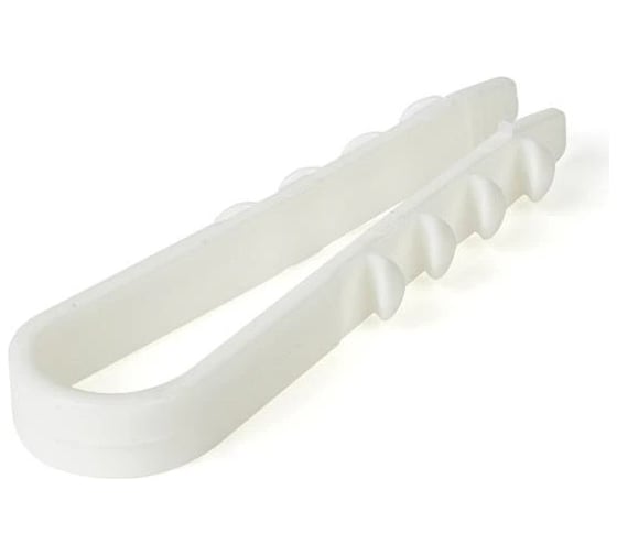 Изображение товара Дюбель хомут HLT 11-18 мм, нейлон, белый, 100 шт. 084-07-202