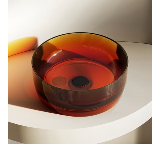 Изображение товара Накладная прозрачная раковина ABBER Kristall AT2804Opal