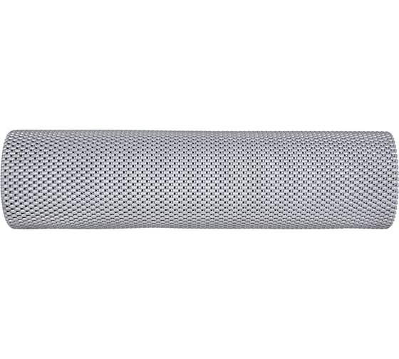 Изображение товара Коврик-дорожка против скольжения VORTEX ШАШКИ ПВХ, 4.5 мм, 0.9х10 м, серый 24071