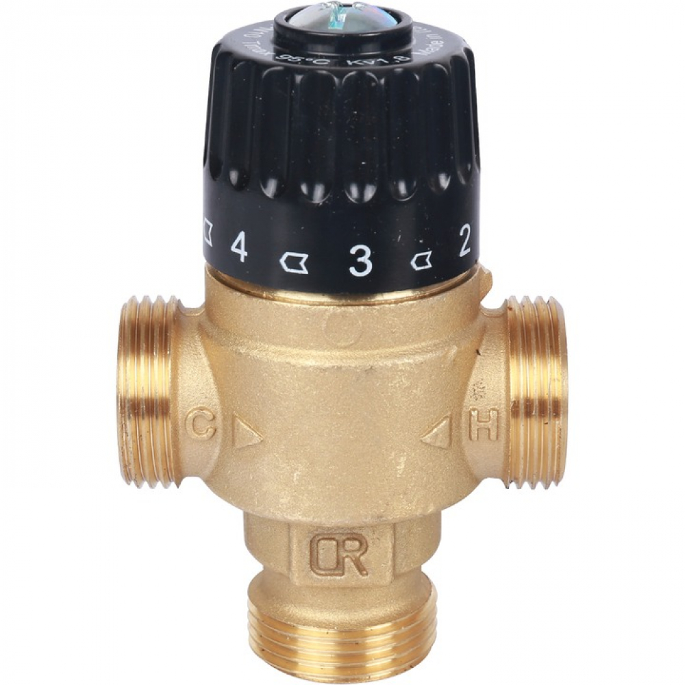 Смесительный термостатический клапан STOUT клапан термостатический смесительный stout svm 0110 164320 для систем отопления и гвс
