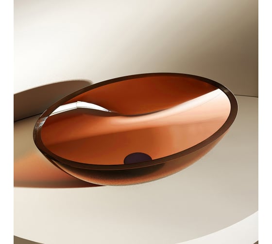 Изображение товара Накладная прозрачная раковина ABBER Kristall AT2802Opal