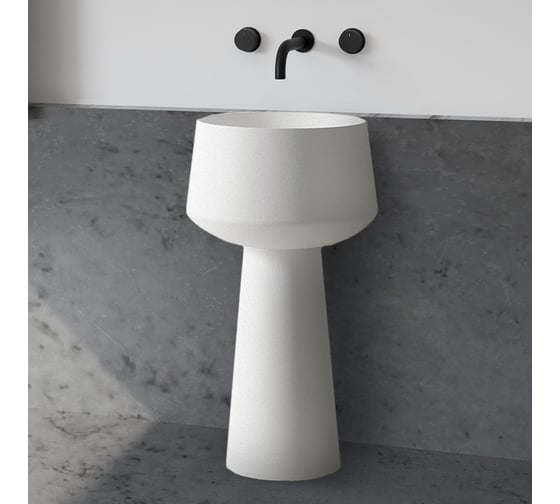 Изображение товара Отдельно стоящая раковина ABBER Stein белая матовая AS2508