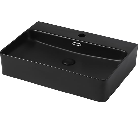 Изображение товара Накладная раковина ABBER Rechteck черная матовая AC2201MB