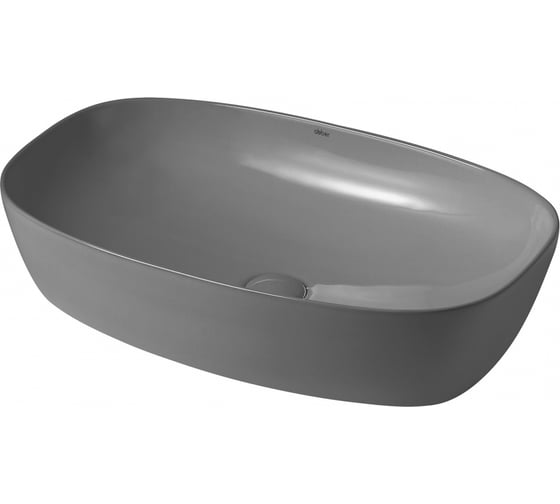 Изображение товара Накладная раковина ABBER Rechteck серая матовая AC2206MG