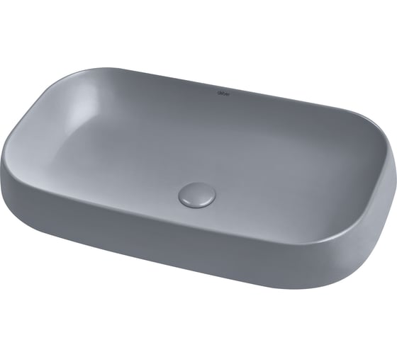 Изображение товара Накладная раковина ABBER Rechteck серая матовая AC2210MG