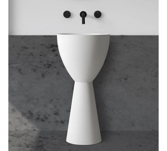 Изображение товара Отдельно стоящая раковина ABBER Stein белая матовая AS2507