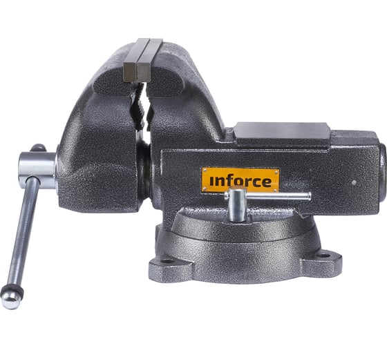 Изображение товара Поворотные слесарные тиски Inforce 200 мм 05-23-12