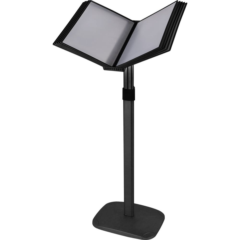 Изображение товара Напольная демонстрационная система Staff на 10 панелей черный А4